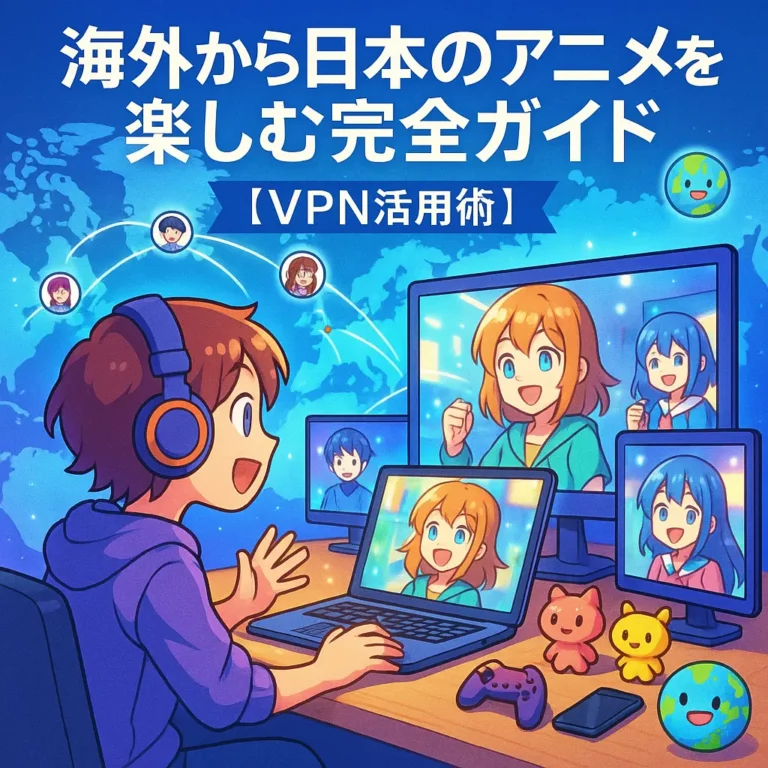 日本のアニメ・ゲームを海外から楽しむ──デジタル環境とネット規制を乗り越える方法の特集画像